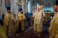 Божественная литургия в Свято-Петро-Павловском кафедральном соборе г.Гомеля