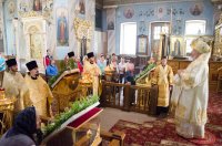 Божественная литургия в Свято-Петро-Павловском кафедральном соборе г.Гомеля