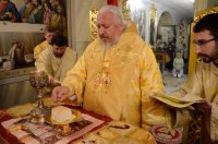 Божественная литургия в понедельник 4-й седмица по Пятидесятнице