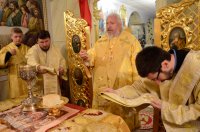 Божественная литургия в понедельник 4-й седмица по Пятидесятнице