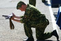 Новобранцы войсковой части 5525 приняли Военную присягу