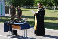 Новобранцы войсковой части 5525 приняли Военную присягу