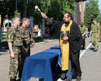 Новобранцы войсковой части 5525 приняли Военную присягу