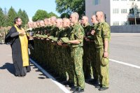 Новобранцы войсковой части 5525 приняли Военную присягу