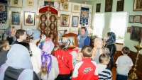 Дети посетили храм свт. Николая Чудотворца в г.п. Корма