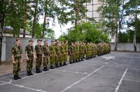 Благочинный Светлогорского округа, благословил новобранцев 5-ой отдельной роты в/ч № 5525 