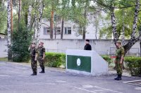 Благочинный Светлогорского округа, благословил новобранцев 5-ой отдельной роты в/ч № 5525 