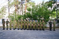 Благочинный Светлогорского округа, благословил новобранцев 5-ой отдельной роты в/ч № 5525 