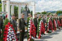 Митинг на Аллее Героев накануне дня Независимости Республики Беларусь