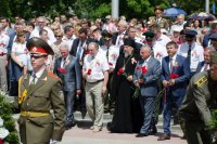 Митинг на Аллее Героев накануне дня Независимости Республики Беларусь