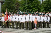 Митинг на Аллее Героев накануне дня Независимости Республики Беларусь