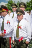 Митинг на Аллее Героев накануне дня Независимости Республики Беларусь