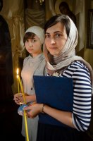 Состоялось принесение святого образа «Благовещенье Пресвятой Богородицы» со Святой Горы Афон в Преображенский храм г.Гомеля