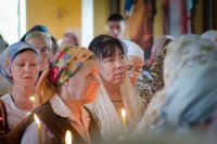 Состоялось принесение святого образа «Благовещенье Пресвятой Богородицы» со Святой Горы Афон в Преображенский храм г.Гомеля