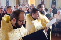 Состоялось принесение святого образа «Благовещенье Пресвятой Богородицы» со Святой Горы Афон в Преображенский храм г.Гомеля