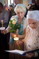 Состоялось принесение святого образа «Благовещенье Пресвятой Богородицы» со Святой Горы Афон в Преображенский храм г.Гомеля