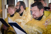 Состоялось принесение святого образа «Благовещенье Пресвятой Богородицы» со Святой Горы Афон в Преображенский храм г.Гомеля