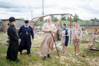 Преосвященный Стефан совершил  Божественную литургию в  храме свт. Николая Чудотворца в гп. Василевичи.