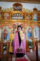 Преосвященный Стефан совершил  Божественную литургию в  храме свт. Николая Чудотворца в гп. Василевичи.