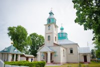 Преосвященный Стефан совершил  Божественную литургию в  храме свт. Николая Чудотворца в гп. Василевичи.