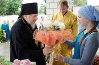 Преосвященный Стефан совершил  Божественную литургию в  храме свт. Николая Чудотворца в гп. Василевичи.