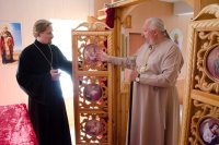 Преосвященный Стефан совершил  Божественную литургию в  храме свт. Николая Чудотворца в гп. Василевичи.