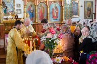 Преосвященный Стефан совершил  Божественную литургию в  храме свт. Николая Чудотворца в гп. Василевичи.