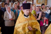 Преосвященный Стефан совершил  Божественную литургию в  храме свт. Николая Чудотворца в гп. Василевичи.