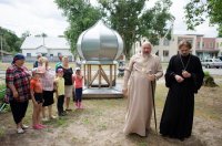 Преосвященный Стефан совершил  Божественную литургию в  храме свт. Николая Чудотворца в гп. Василевичи.