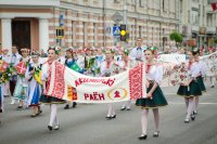 Преосвященнейший Стефан принял участие в торжественном митинге и шествии, посвященных Дню независимости Республики Беларусь