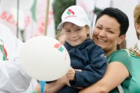 Преосвященнейший Стефан принял участие в торжественном митинге и шествии, посвященных Дню независимости Республики Беларусь