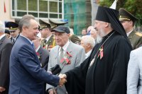 Преосвященнейший Стефан принял участие в торжественном митинге и шествии, посвященных Дню независимости Республики Беларусь