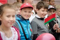 Преосвященнейший Стефан принял участие в торжественном митинге и шествии, посвященных Дню независимости Республики Беларусь