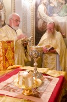 Божественная литургия в понедельник 5-й седмицы по Пятидесятнице