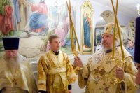 Божественная литургия в понедельник 5-й седмицы по Пятидесятнице