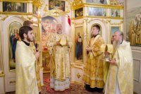 Божественная литургия в понедельник 5-й седмицы по Пятидесятнице