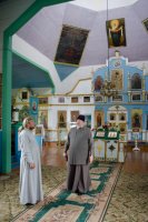 Преосвященнейший Стефан совершил рабочие поездки в храмы Добрушского благочиния.