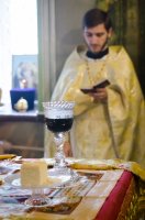 Преосвященный Стефан возглавил Божественную литургию в пределе Казанской иконы Божией Матери