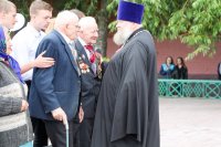 БУДА-КОШЕЛЕВО. Священнослужитель принял участие в торжественном митинге, посвященном Дню Независимости Республики Беларусь