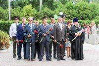 БУДА-КОШЕЛЕВО. Священнослужитель принял участие в торжественном митинге, посвященном Дню Независимости Республики Беларусь