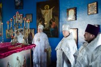 Божественная литургия в праздник Рождества Предтечи и Крестителя Господня Иоанна