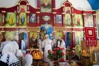 Божественная литургия в праздник Рождества Предтечи и Крестителя Господня Иоанна