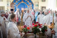 Божественная литургия в праздник Рождества Предтечи и Крестителя Господня Иоанна