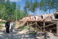 Божественная литургия в храме иконы Божией Матери "Отрада и утешение" в день памяти святых благоверных князей Петра и Февронии Муромских