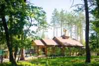 Божественная литургия в храме иконы Божией Матери "Отрада и утешение" в день памяти святых благоверных князей Петра и Февронии Муромских