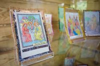 Божественная литургия в храме иконы Божией Матери "Отрада и утешение" в день памяти святых благоверных князей Петра и Февронии Муромских