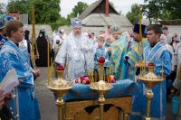 Божественная литургия в Свято-Тихвинском женском монастыре г.Гомеля