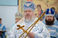 Божественная литургия в Свято-Тихвинском женском монастыре г.Гомеля