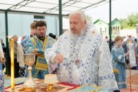 Божественная литургия в Свято-Тихвинском женском монастыре г.Гомеля