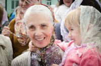 Божественная литургия в Свято-Тихвинском женском монастыре г.Гомеля